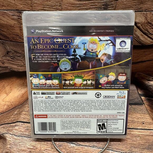 South Park The Stick of Truth PS3 Game w/ Ultimate Fellowship Pack DLC NEW - Picture 3 of 7